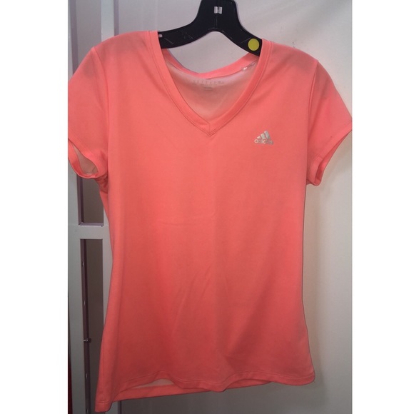 adidas Tops - Peach adidas camelite shirt